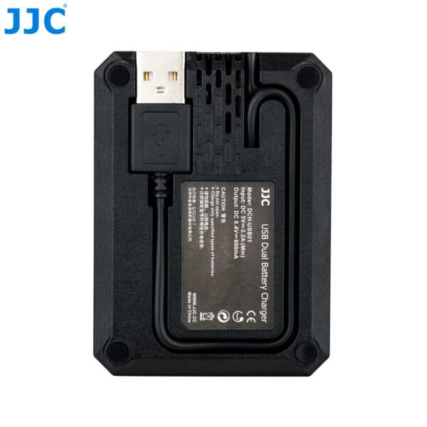 ที่ชาร์จแบต Canon LP-E6 USB Battery Charger จาก JJC DCH-LPE6UE สำหรับ Canon EOS R5 R6 R6II