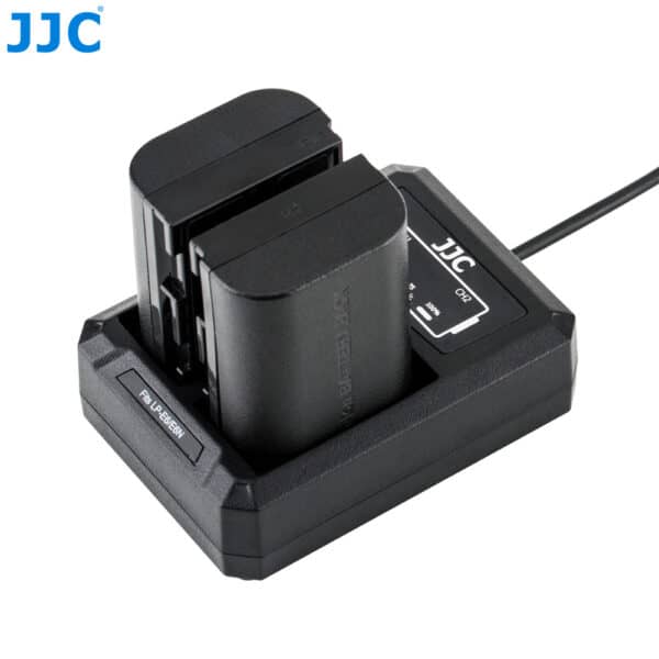 ที่ชาร์จแบต Canon LP-E6 USB Battery Charger จาก JJC DCH-LPE6UE สำหรับ Canon EOS R5 R6 R6II