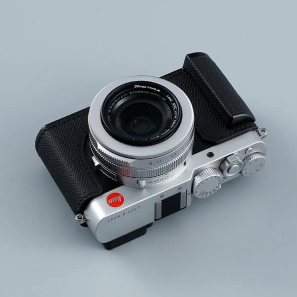 เคส Leica D-LUX7 สีดำ Milicase มีกริป Genuine Leather Case