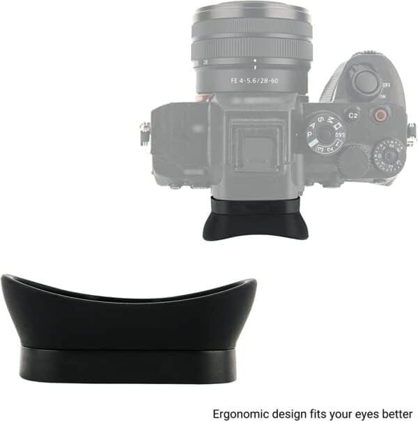 ยางรองตา ช่องมองภาพสําหรับกล้อง Sony A7M4 A7IV A7RIV A7SIII A1 Kiwifotos KeEp19L