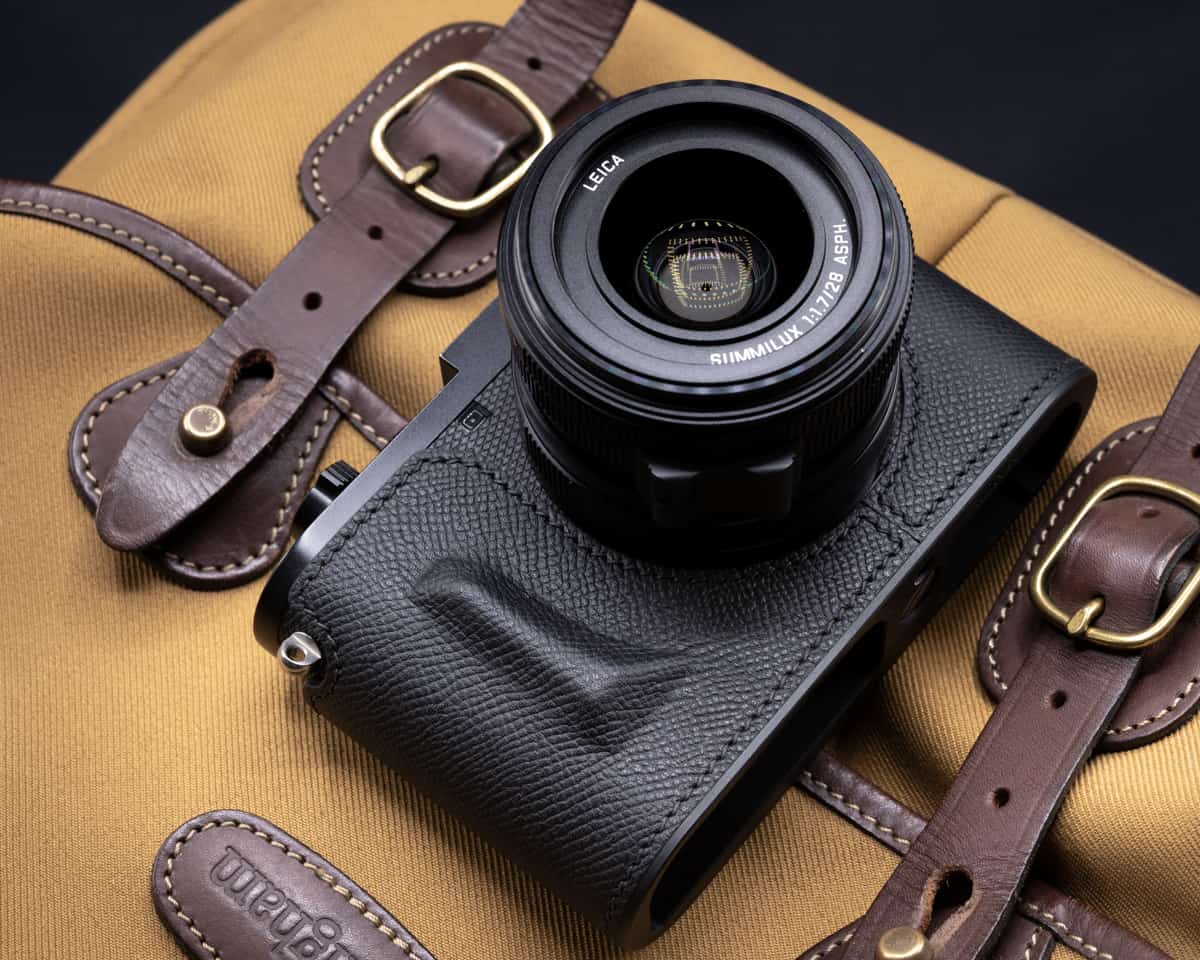 เคส Leica Q2 Black Milicase ไม่มีกริป สำหรับ Leica Q2 Q QP