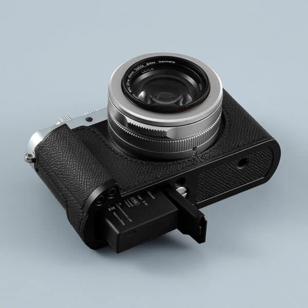 เคส Leica D-LUX7 สีดำ Milicase มีกริป Genuine Leather Case