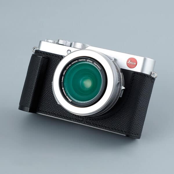 เคส Leica D-LUX7 สีดำ Milicase มีกริป Genuine Leather Case