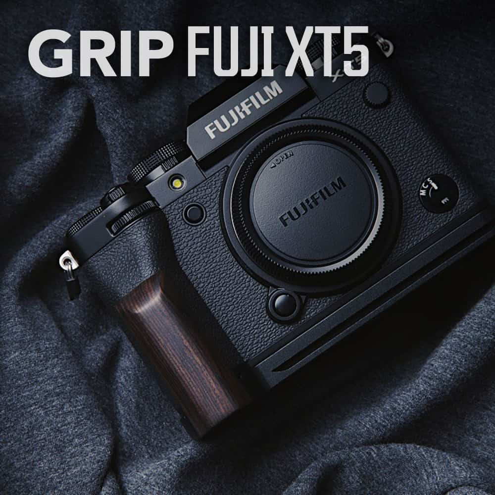 กริปไม้ FUJI XT5 Ebony Hand Grip จาก King
