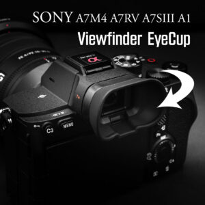 ยางรองตา ช่องมองภาพสําหรับกล้อง Sony A7M4 A7IV A7RIV A7SIII A1 Kiwifotos KeEp19L