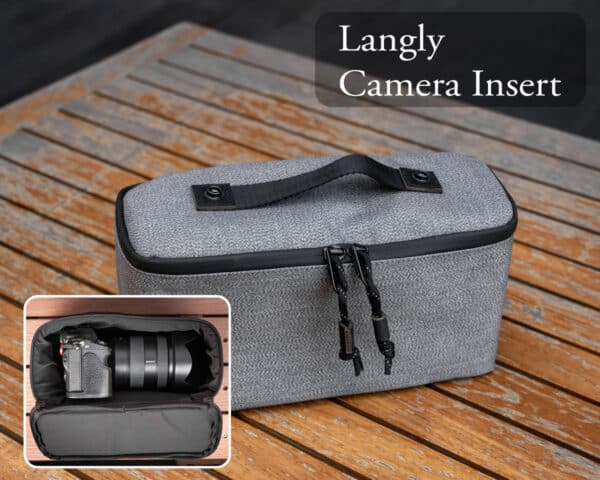 Insert กล้อง Langly Size S Camera Insert สีเทา