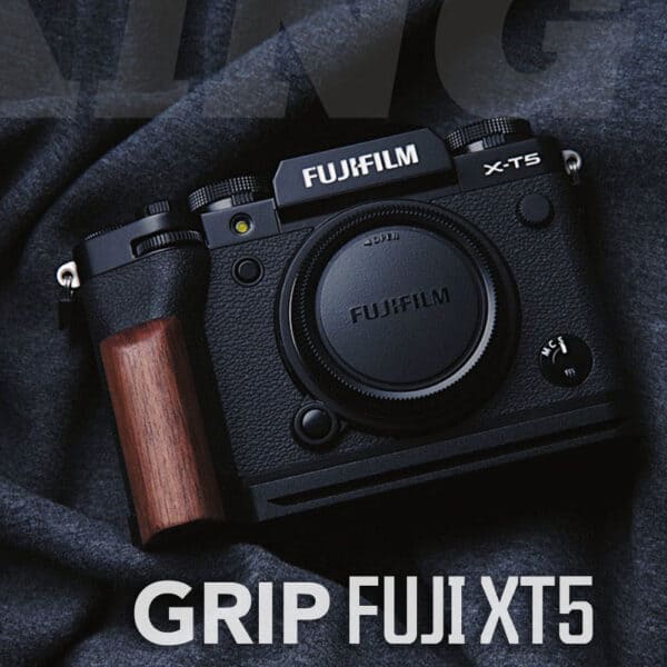 กริปไม้ FUJI XT5 Walnut Hand Grip จาก King