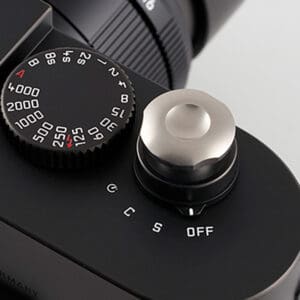 Komaru Titanium Satin Limited Edition Soft Release Button – For Leica