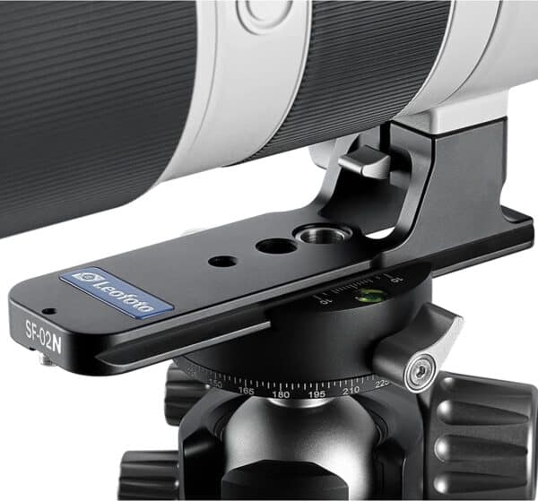 LeoFoto SF02N Lens Foot for Sony FE 200-600MM F/5.6-6.3 G OSS E-Mount Lens Arca Compatible
