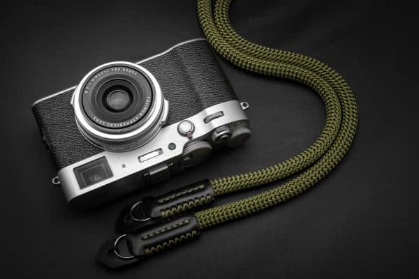 สายคล้องกล้องเชือก MostTap สีเขียว ปลายห่วง Premium Rope Strap