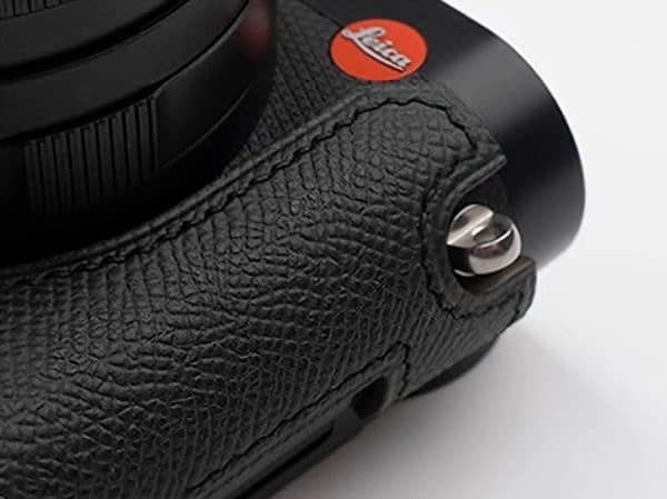 Leather Case Leica Q3 Black Kontice เคสหนังแท้ สีดำ Leica Q3