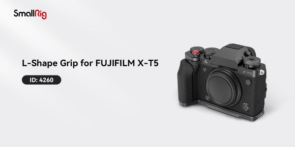 กริป Grip FUJI XT5 SmallRig 4260 ฐานสีดำ