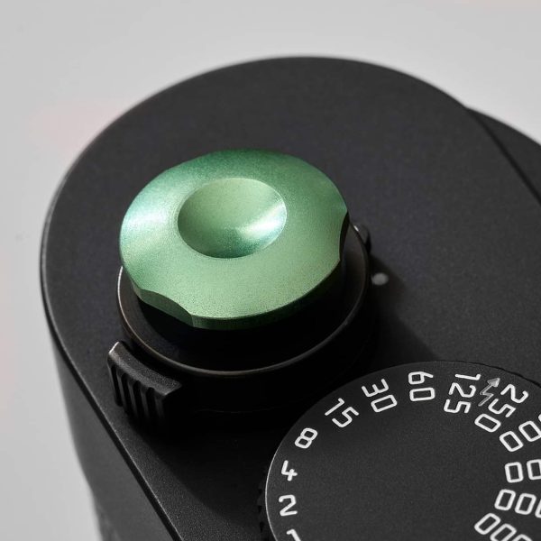 Komaru Marine Green Limited Edition Soft Release Button – For Leica