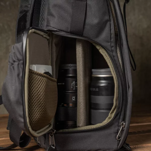 Wotancraft NEW PILOT Backpack 18L Black Charcoal