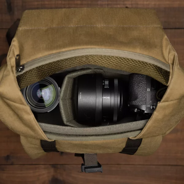 Wotancraft NEW PILOT Backpack 18L Khaki Brown