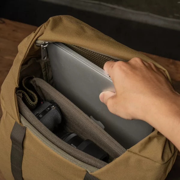 Wotancraft NEW PILOT Backpack 18L Khaki Brown