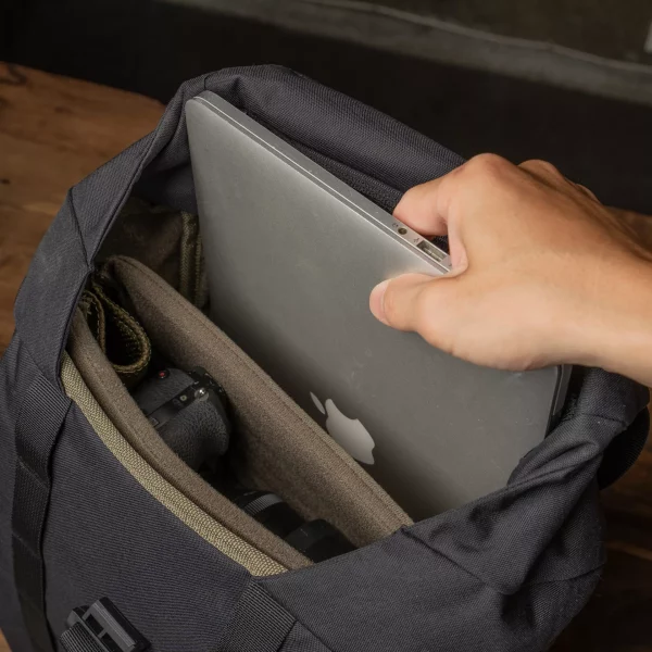 Wotancraft NEW PILOT Backpack 18L Black Charcoal