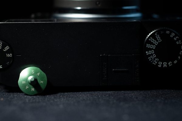 Komaru Marine Green Limited Edition Soft Release Button – For Leica