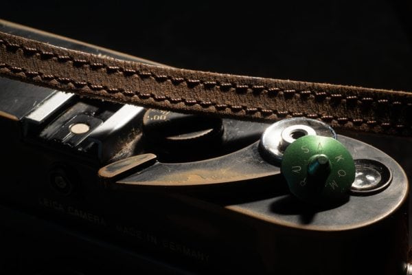 Komaru Marine Green Limited Edition Soft Release Button – For Leica