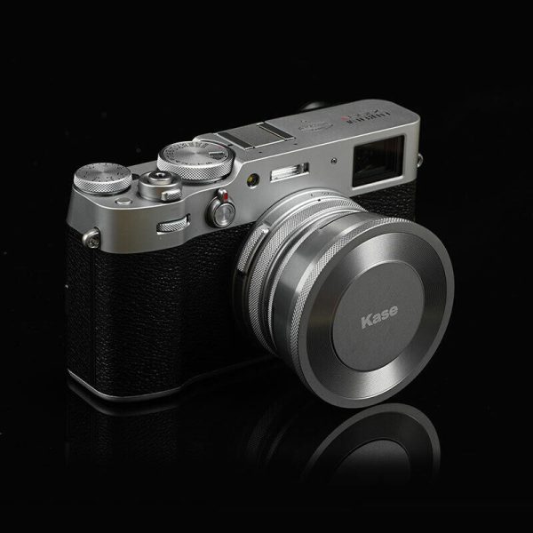 ฟิลเตอร์ Fuji X100V พร้อมฮูดโลหะ และฝาปิดแม่เหล็ก จาก Kase