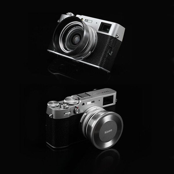 ฟิลเตอร์ Fuji X100V พร้อมฮูดโลหะ และฝาปิดแม่เหล็ก จาก Kase