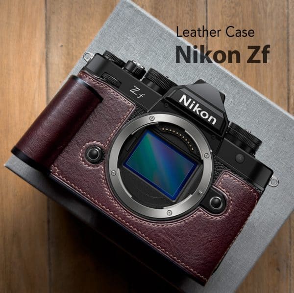 เคส Nikon Zf สีน้ำตาล Kontice Leather Case Brown
