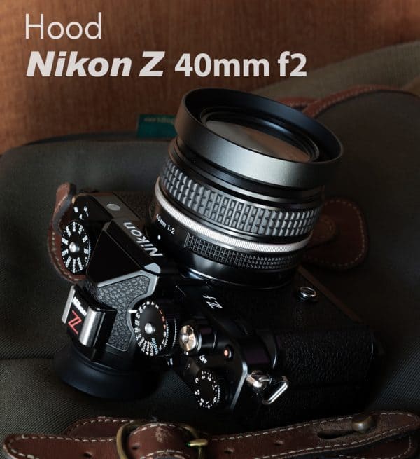 Hood Nikon Z 40mm f2 mostTap ฮูดเลนส์แบบกลม