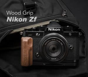 กริปไม้ Nikon Zf Wood Grip Walnut จาก MostTap