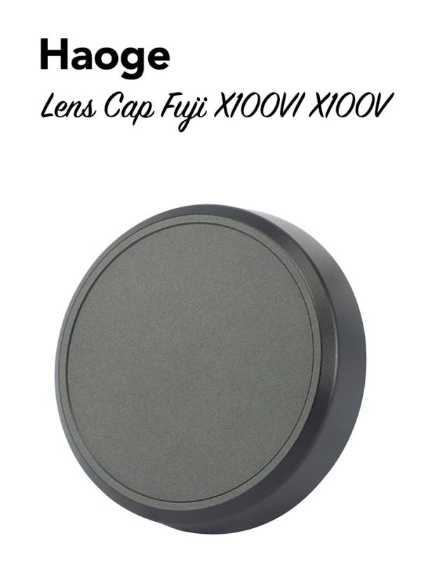 ฝาครอบเลนส์ Lenscap Fuji X100Vi X100V สีดำ