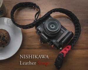 สายคล้องกล้อง Nishikawa S921 Black/Red for Leica SL2 SL