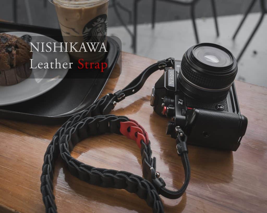 สายคล้องกล้อง Nishikawa S921 Black/Red for Leica SL2 SL