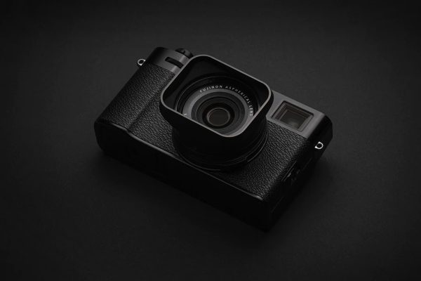 SquareHood Model P Fuji X100VI X100V สีดำ ฮูดเหลี่ยม พร้อม Adapter Ring