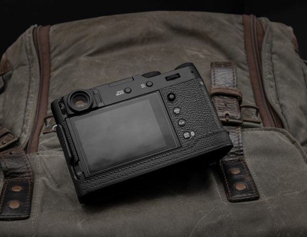 เคส Fuji X100VI Milicase สีดำ ฐานดำ Leather Case