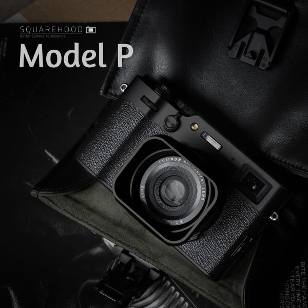 SquareHood Model P Fuji X100VI X100V สีดำ ฮูดเหลี่ยม พร้อม Adapter Ring - Image 9