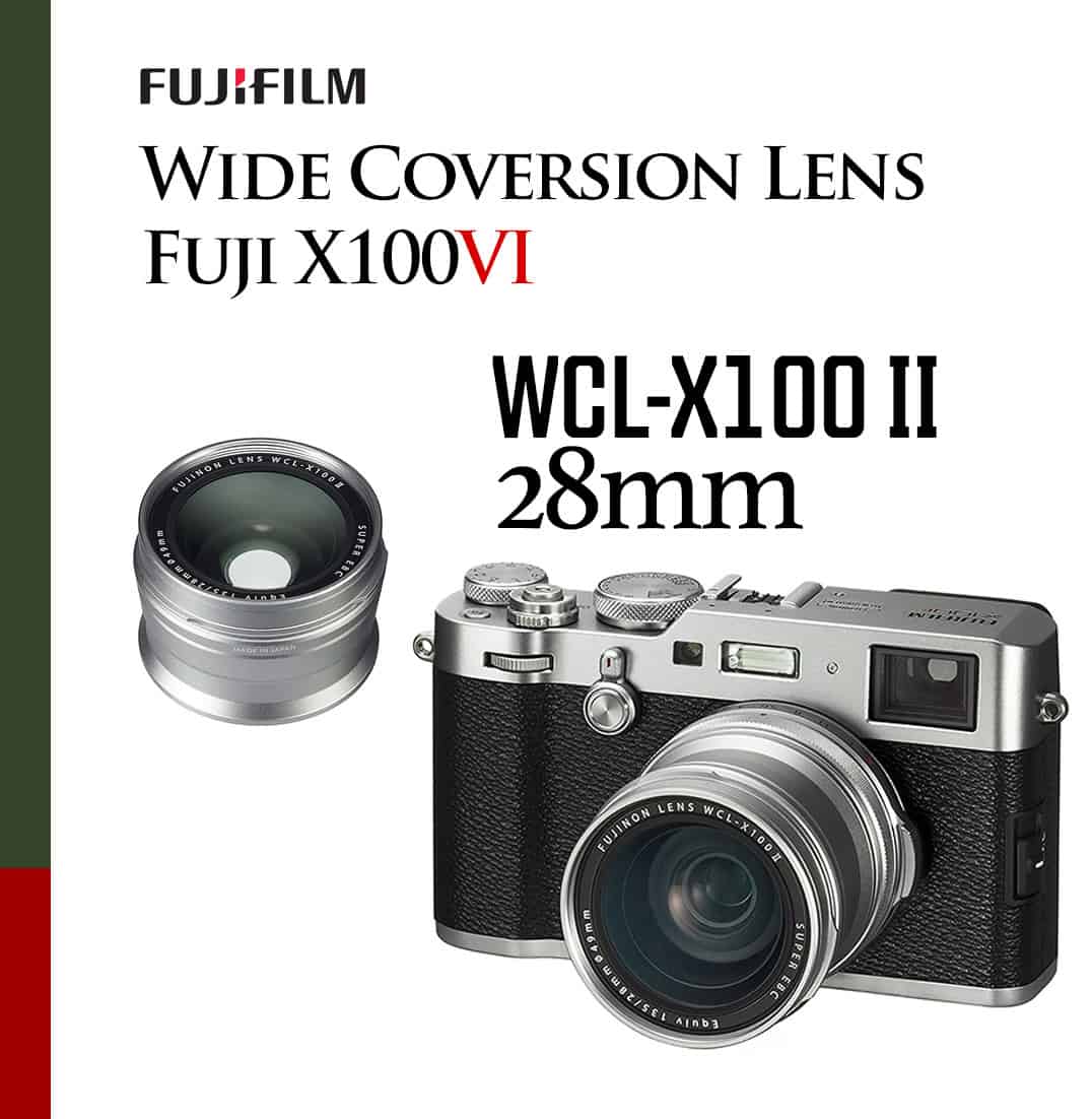 Fuji WCL-X100 II Black Wide Conversion Lens