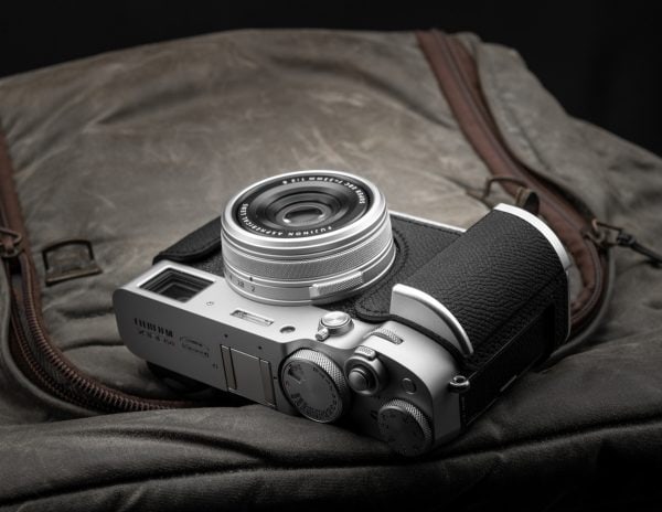 เคส Fuji X100VI Milicase สีดำ ฐานเงิน Leather Case