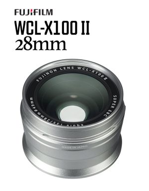 Fuji WCL-X100 II Silver Wide Conversion Lens