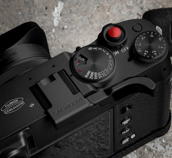 ที่พักนิ้ว Fuji X100VI สีดำ Lensmate Thumb Rest Black