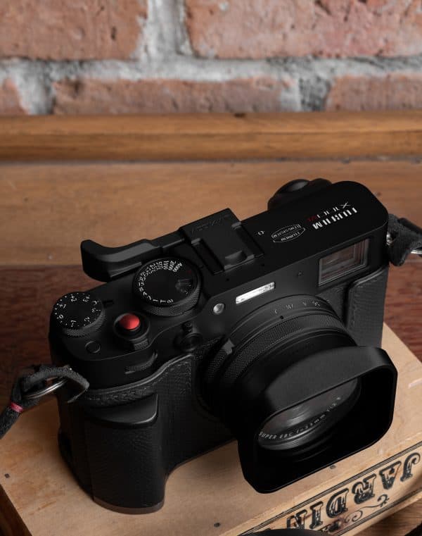 ที่พักนิ้ว Fuji X100VI สีดำ Lensmate Thumb Rest Black
