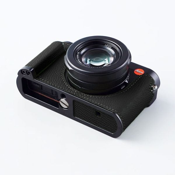 เคส Leica D-LUX8 สีดำ Milicase มีกริป Genuine Leather Case