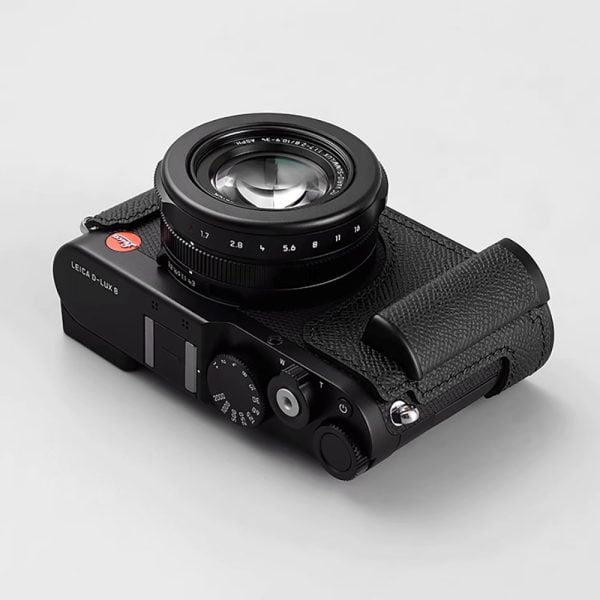 เคส Leica D-LUX8 สีดำ Milicase มีกริป Genuine Leather Case