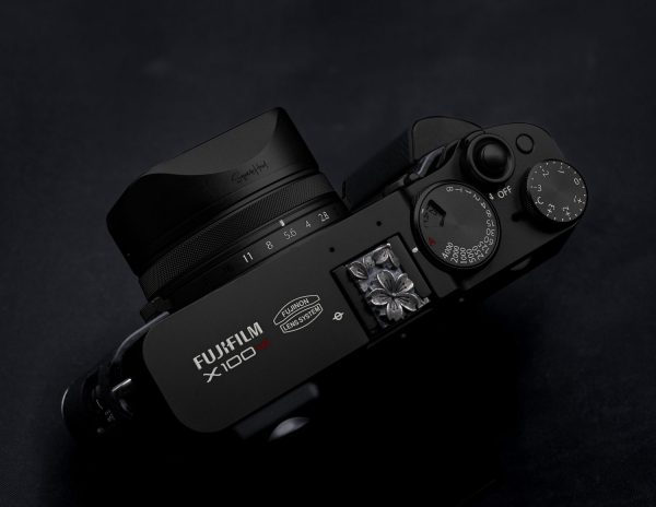 Squarehood X100 Glass Clear เลนส์ฮูด Fuji X100 series Black สีดำ