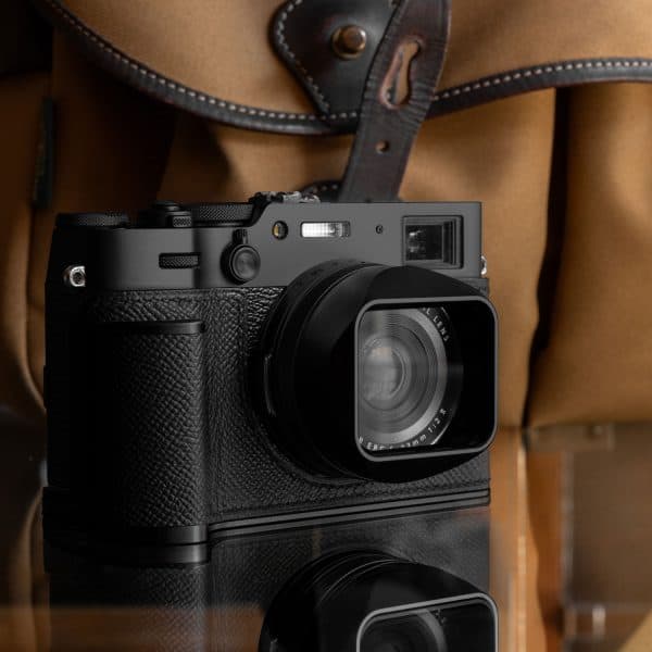 Squarehood X100 Glass Clear เลนส์ฮูด Fuji X100 series Black สีดำ