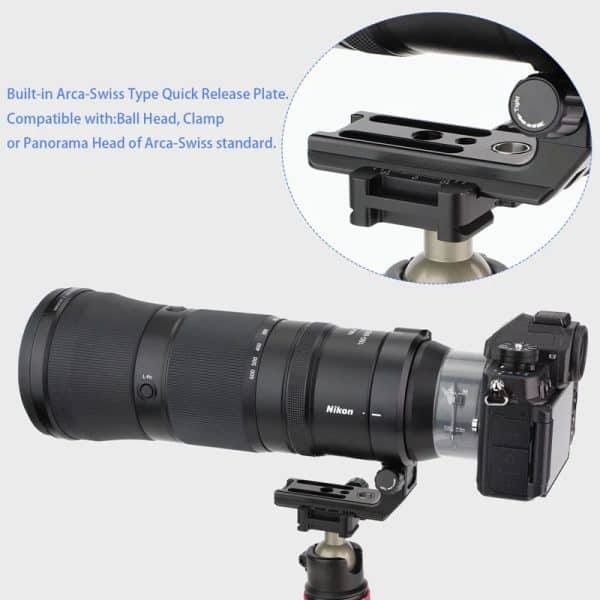 Lens Collar Nikon Z 180-600 f5.6-6.3 VR จาก Haoge LMR-Z186