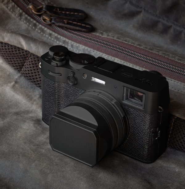 YC Onion ฮูดเหลี่ยม Fuji X100VI สีดำ พร้อมฝาปิดเลนส์