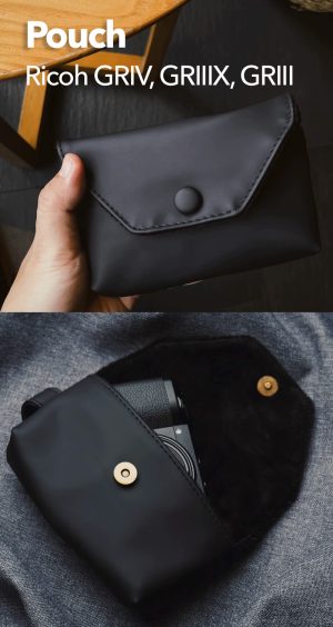 Pouch ซองกล้อง Fuji X-Half Ricoh GRIV GRIII GRIIIX จาก King