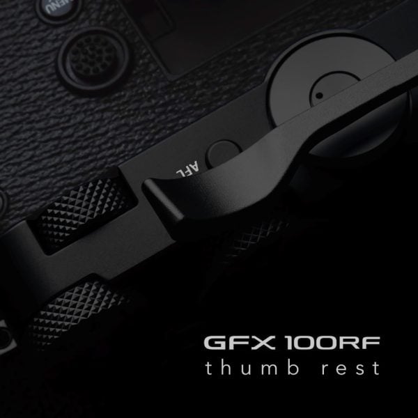 ที่พักนิ้ว Fuji GFX100RF สีดำ Thumb Rest จาก King