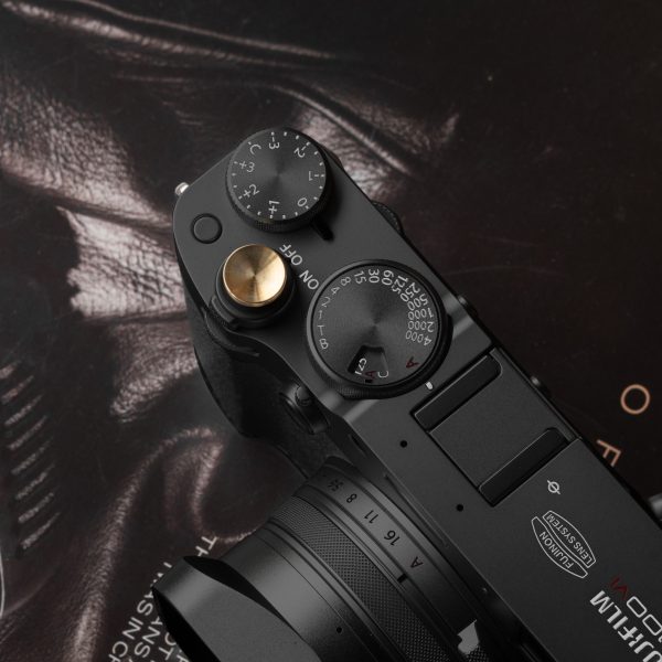 ปุ่มชัตเตอร์ทองเหลือง Brass Soft Release Button