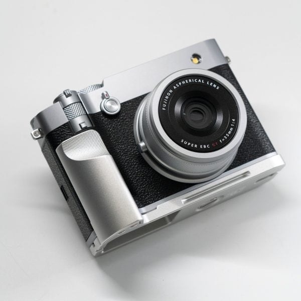กริป Fuji GFX100RF สีเงิน Metal Hand Grip Silver