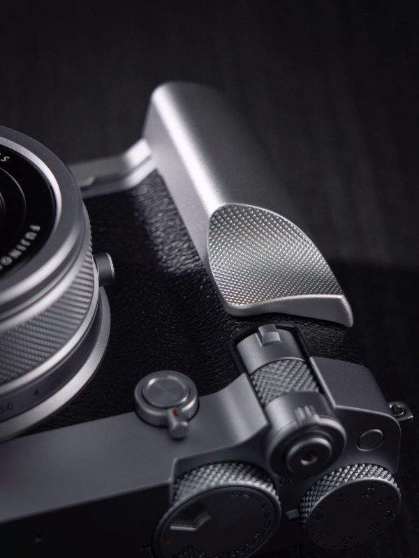 กริป Fuji GFX100RF สีเงิน Metal Hand Grip Silver
